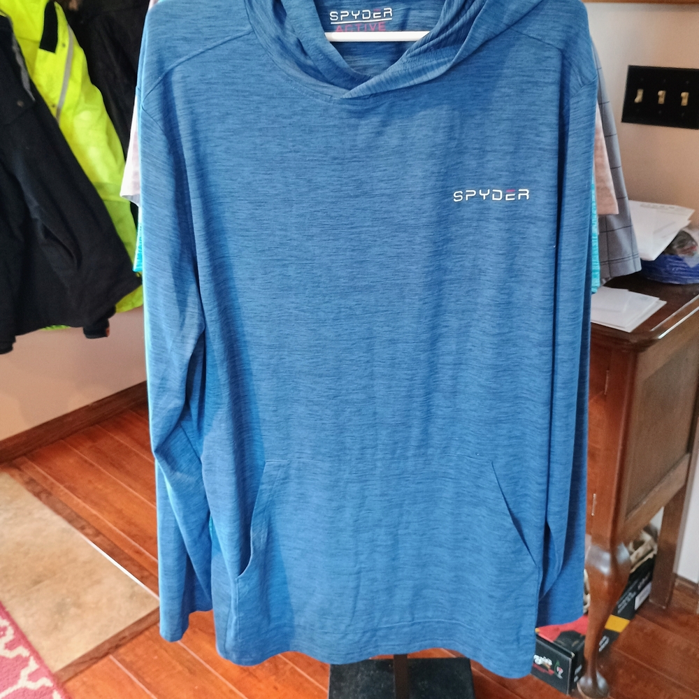 Spyder Blue Hoodie Bin 19